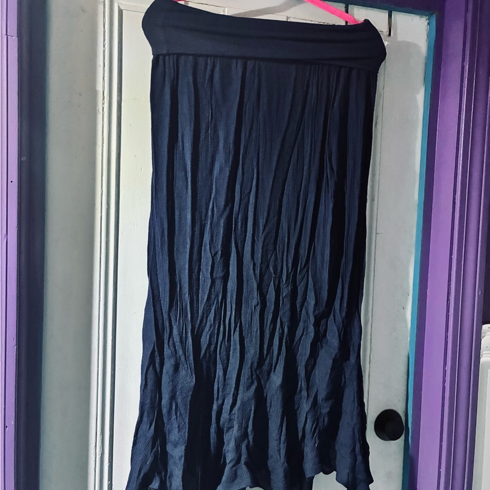 Apt. 9 Navy Blue Maxi Skirt